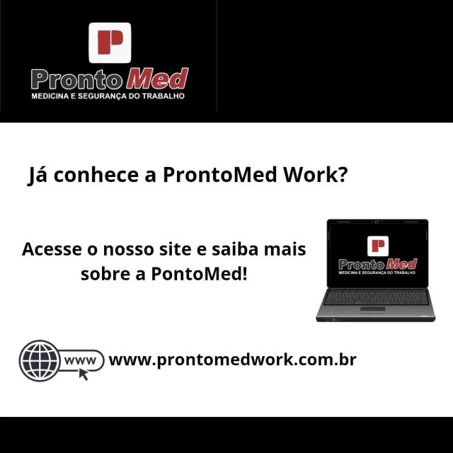 ProntoMed Work - Medicina Do Trabalho RJ - ASO, ESocial, SST